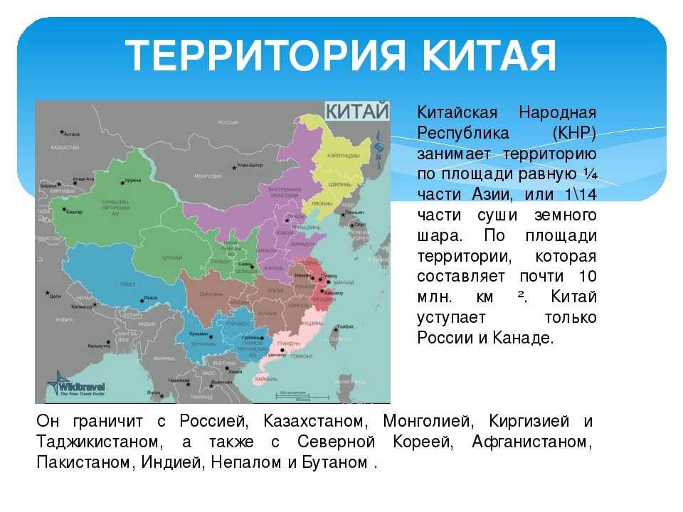 Китай геополитическое положение страны