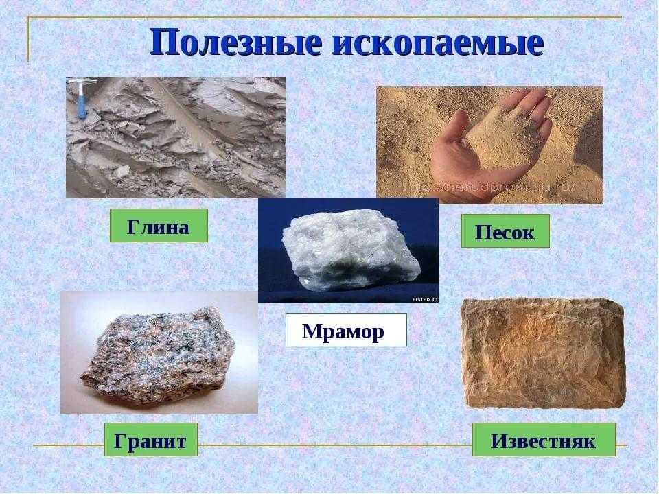 Полезные ископаемые