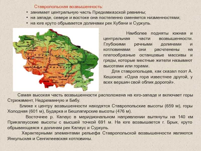 Особенности географического положения и природы северо-кавказского экономического района - интернет энциклопедия для студентов