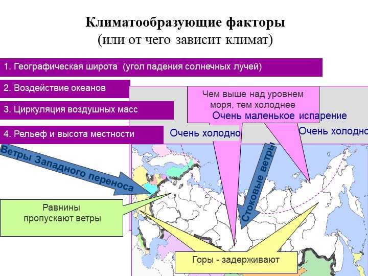 Климатические пояса евразии — характеристика, типы и положение основных зон