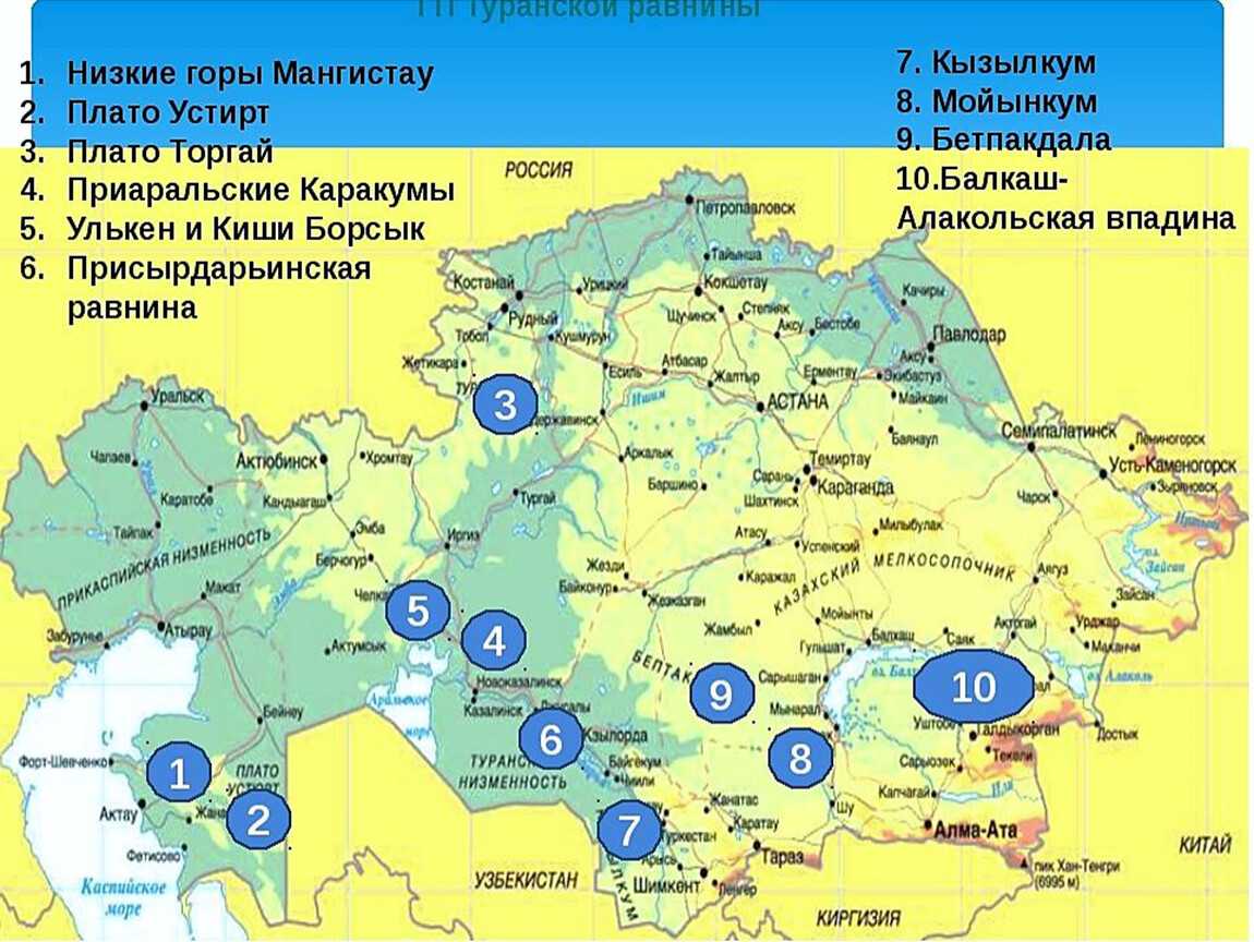 Местоположение туранской низменности: география и особенности