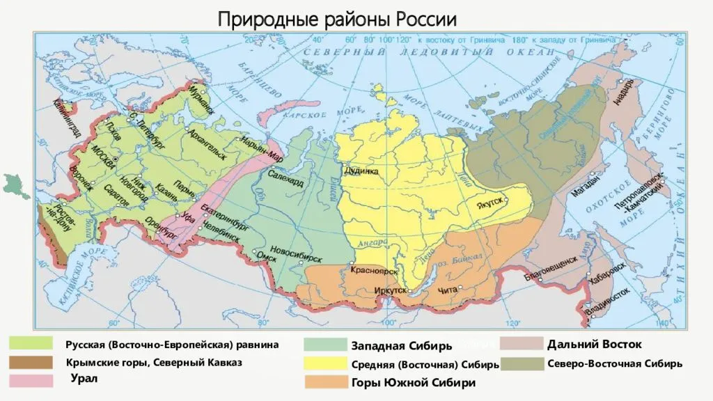 География россии