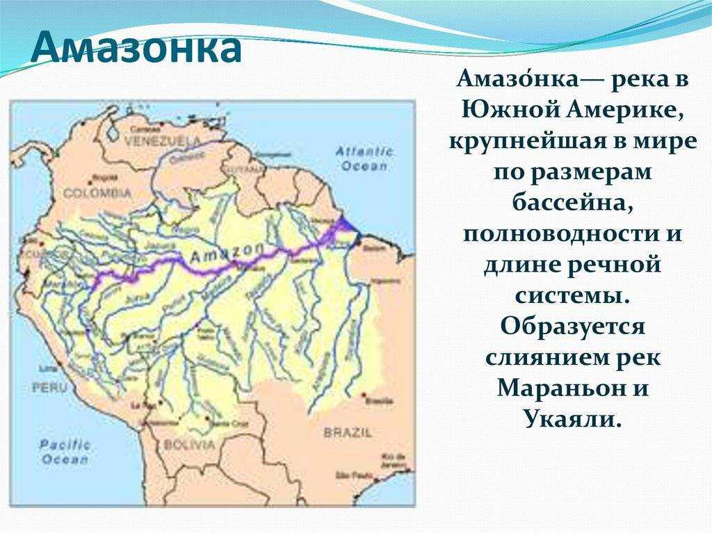 Длина амазонки: где находится великая река на карте мира - географическое положение | tvercult.ru