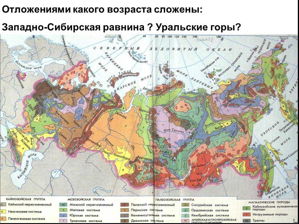 Структурная карта россии