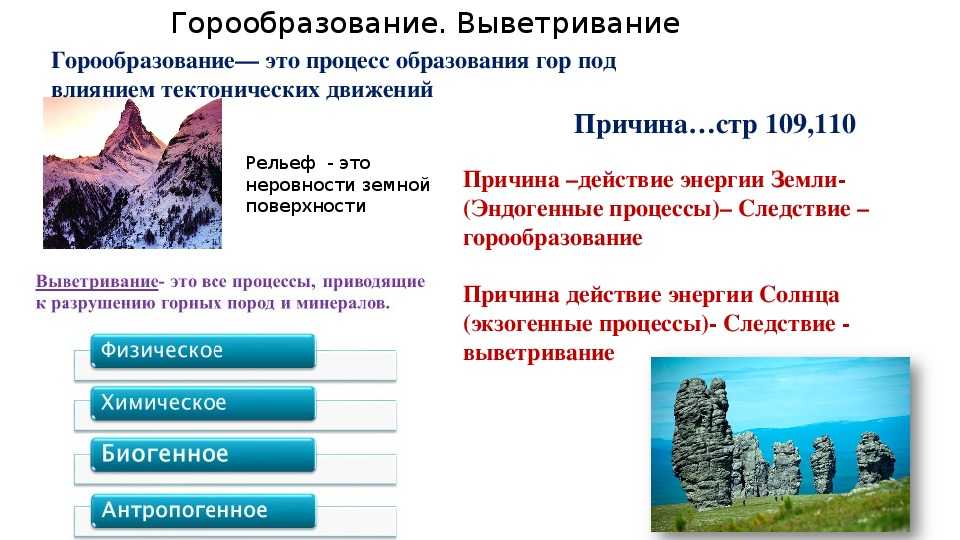 Почему рельеф земли очень разнообразен кратко. почему рельеф земли очень разнообразен: основные факторы, примеры