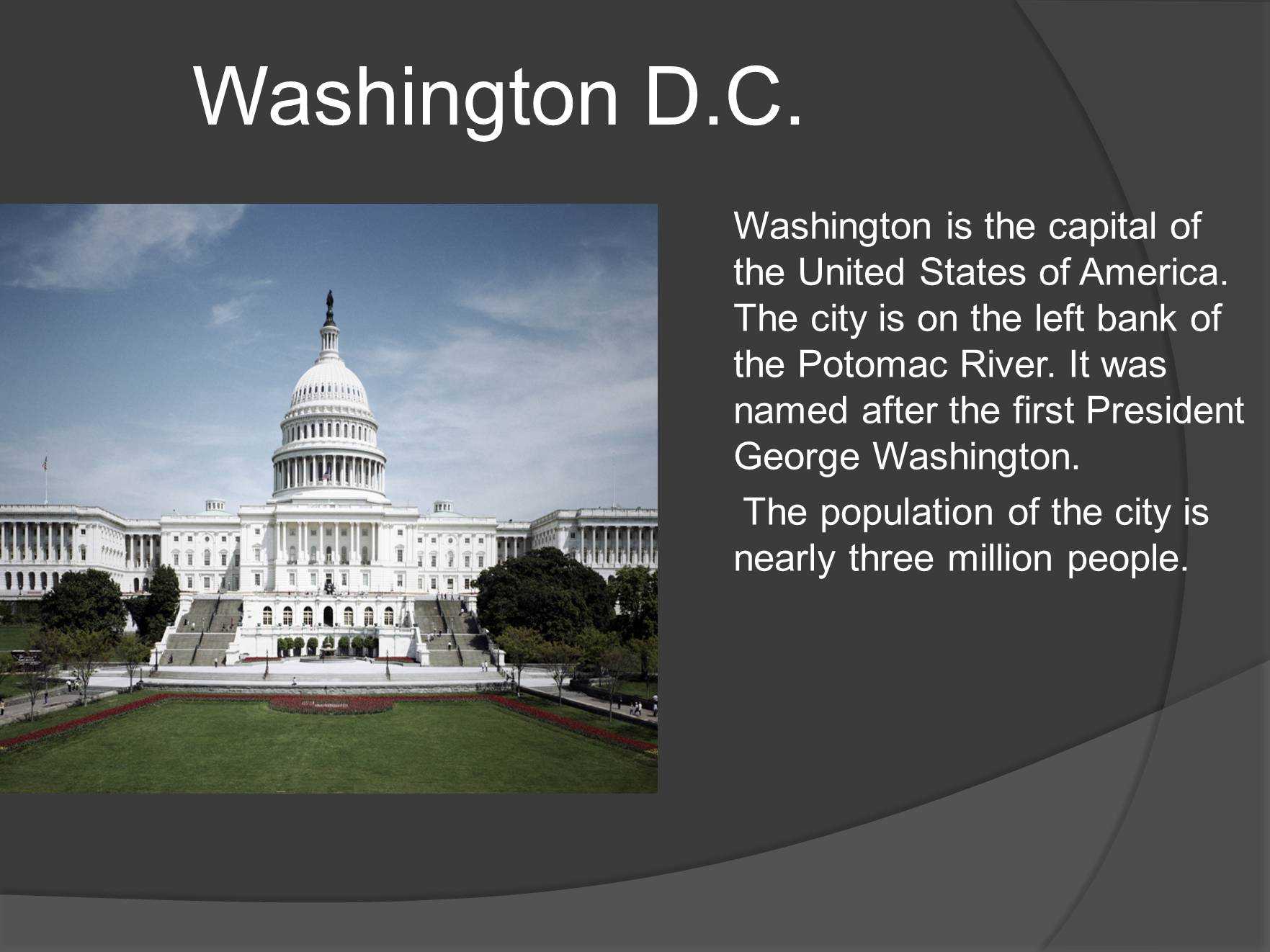 Cities of the United States – Города США Дорогой ученик В этом материале опубликованы города США на английском языке Под английским текстом есть