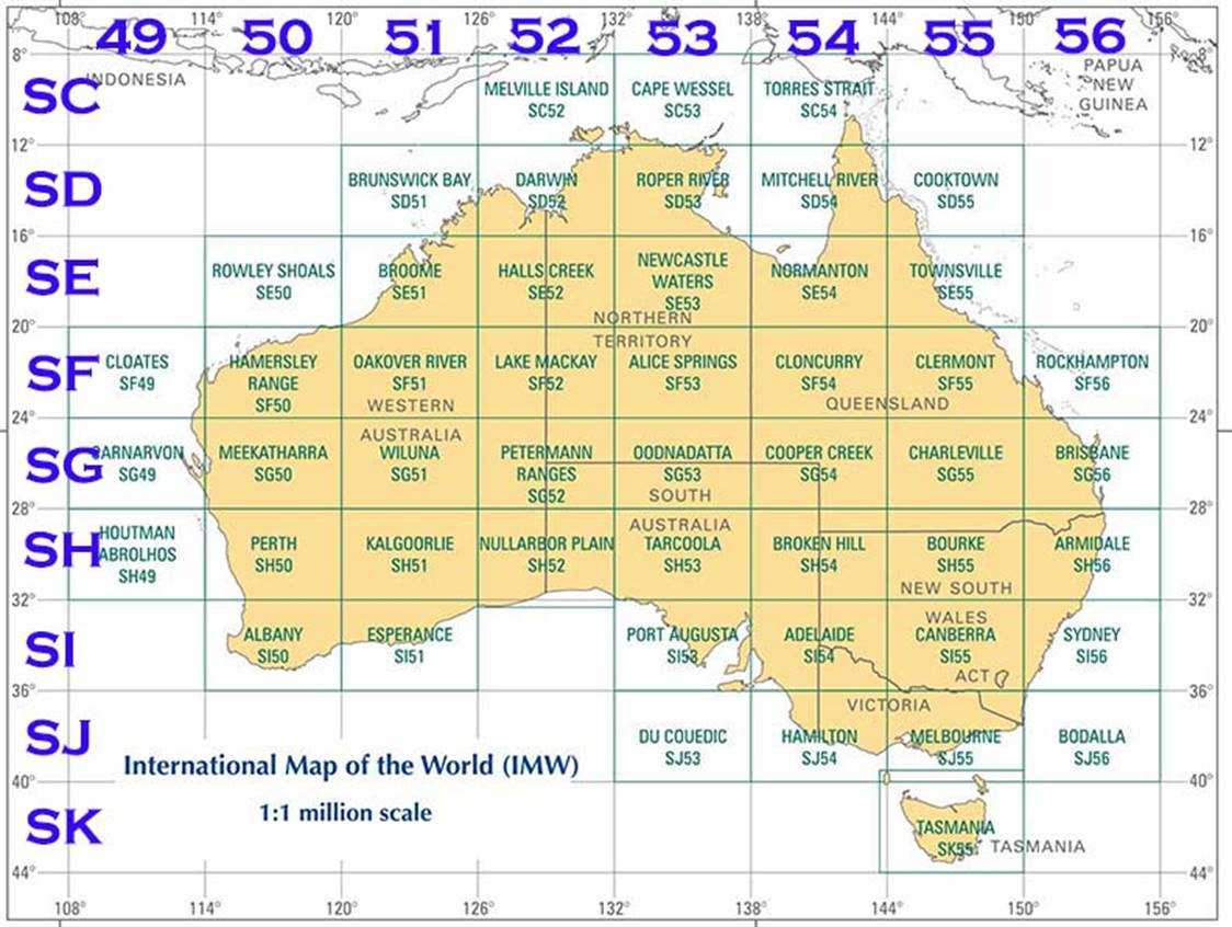 Столица австралии географические координаты 5