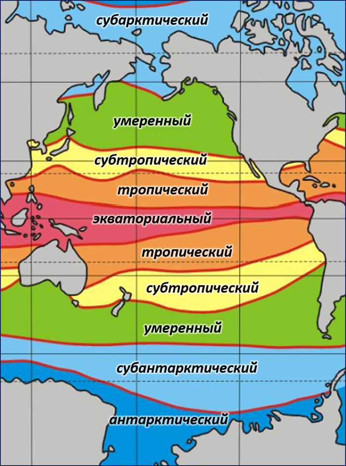 Географическое положение атлантического океана