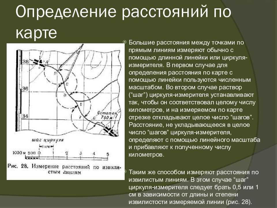 Масштаб. определение расстояний | частная школа. 6 класс