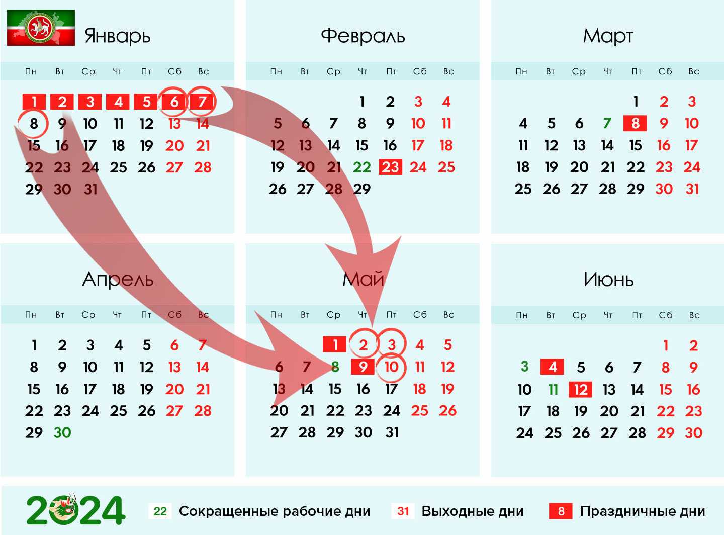 Производственный календарь 2023: выходные и праздничные дни в россии