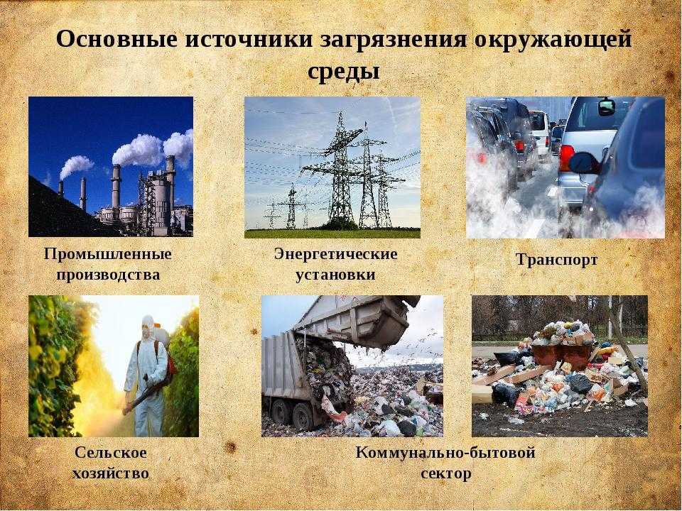 Загрязнение биосферы
