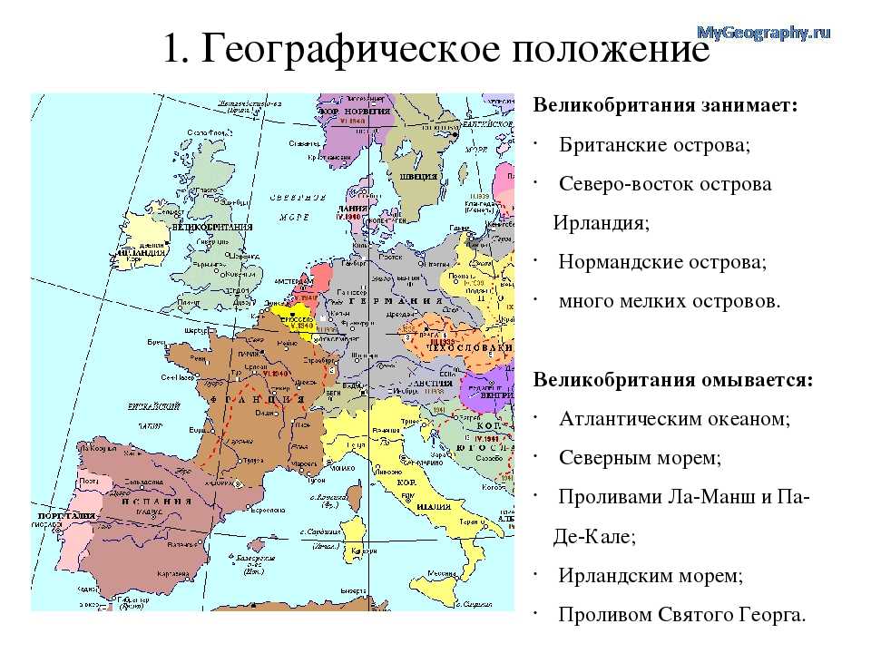 Положение великобритании по отношению к соседним странам. географическое положение великобритании положение великобритании по отношению к высокоразвитым странам