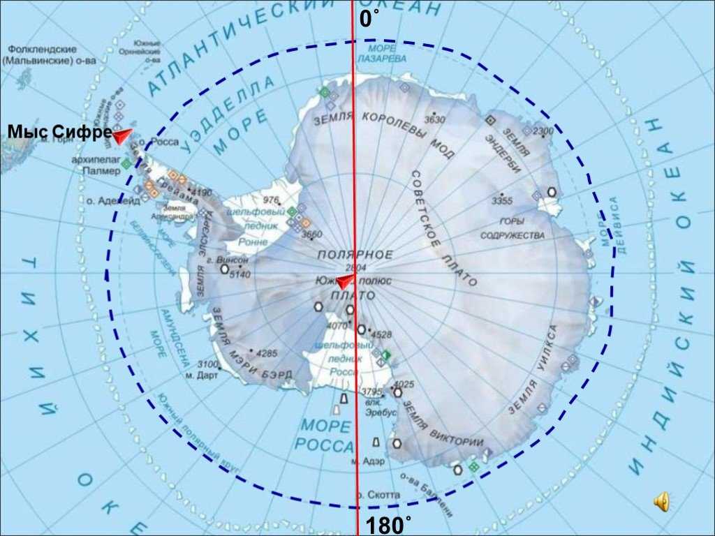 Какая зона находится перед полярным кругом