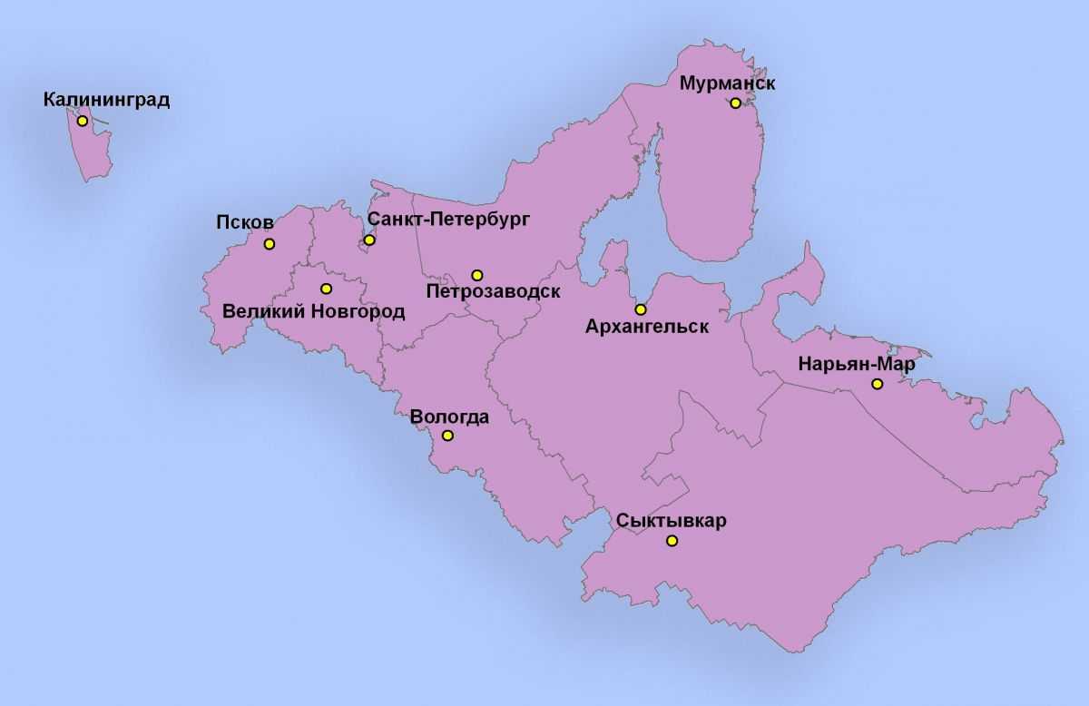 Урок 13: северо-запад россии - 100urokov.ru