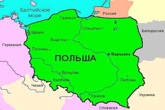 С какими странами граничит польша: пункты пропуска и правила пересечения