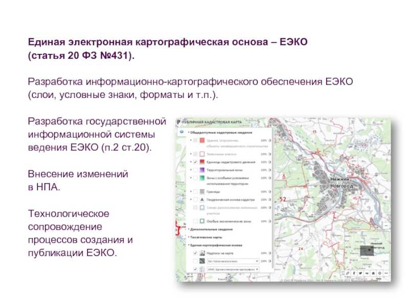Единая картографическая система округа: возможности и преимущества