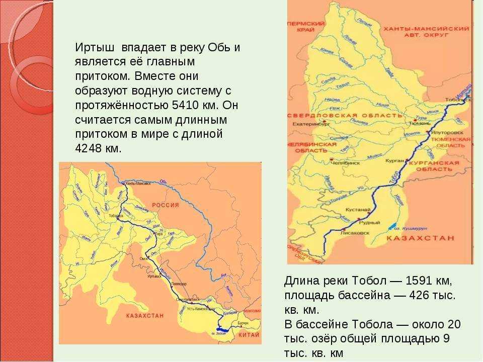 Река тобол (8 фото): левый приток, какая протекает в тобольске, куда впадает, расположение на карте россии