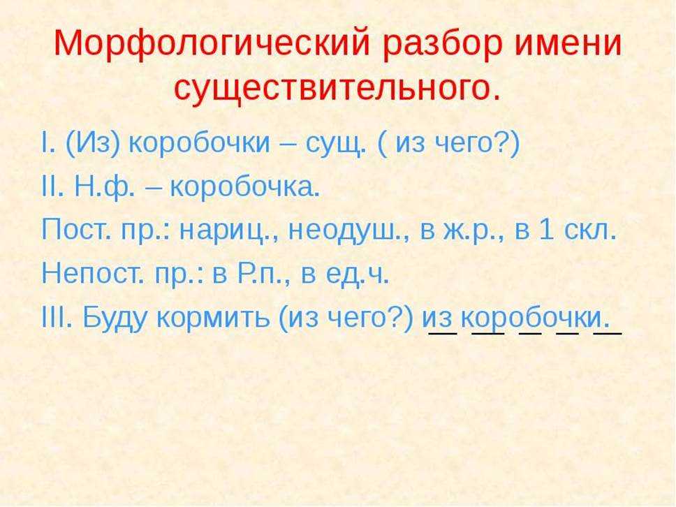 Конспект по русскому "падеж и склонение имен существительных"