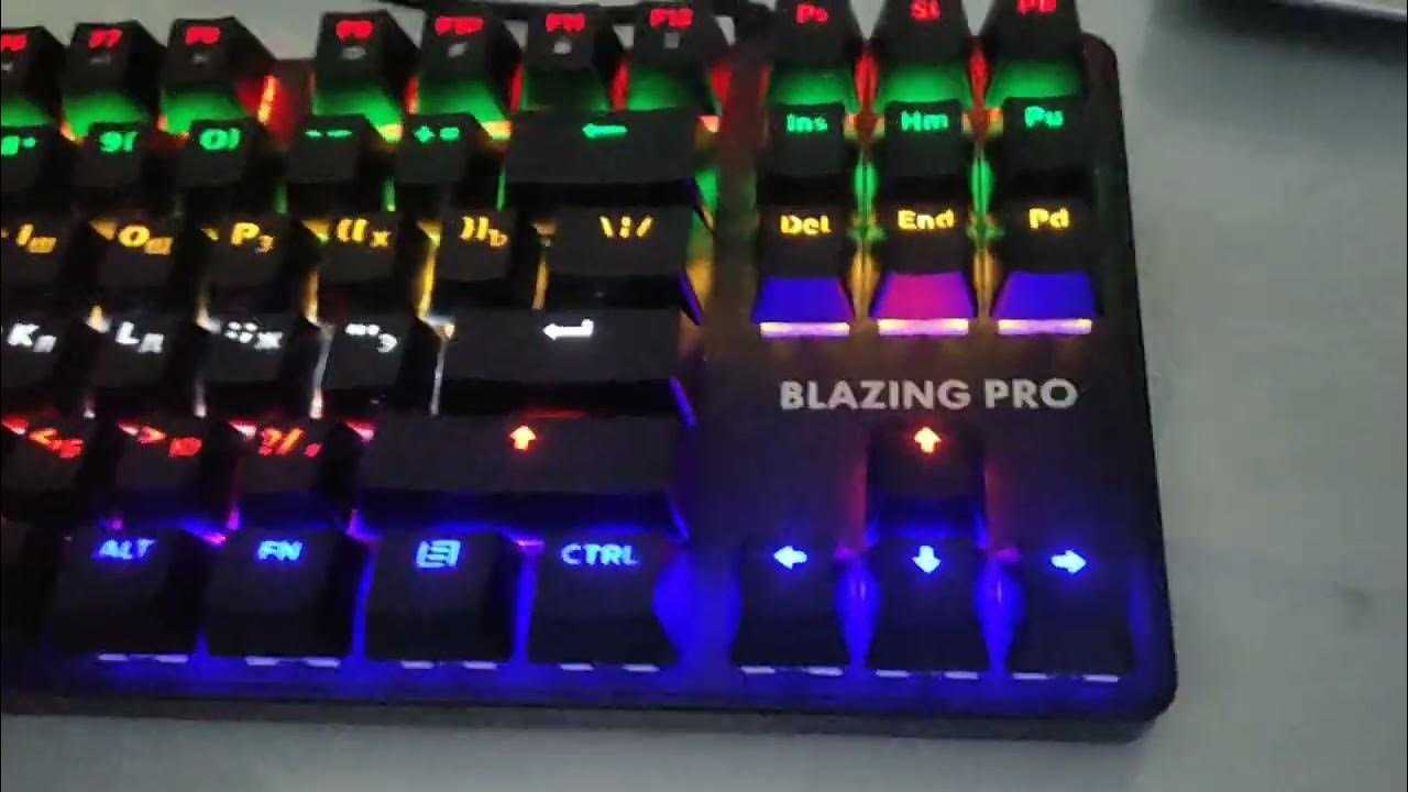Клавиатура проводная dexp blazing pro rgb драйвера