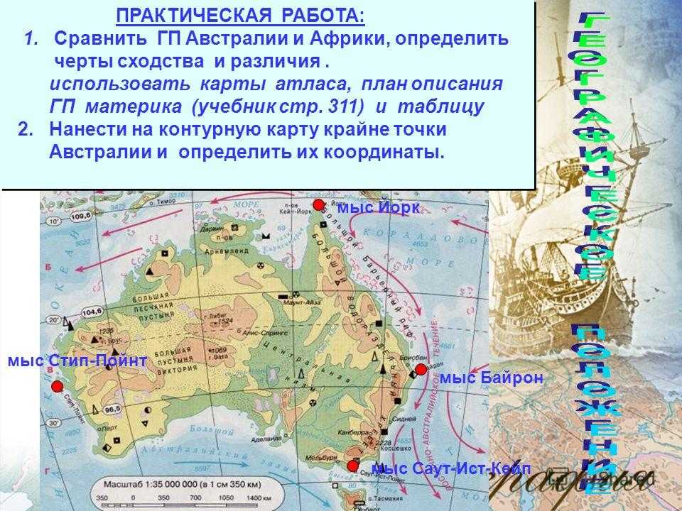 Положение и название крупных форм рельефа австралии. Объекты географического положения Австралии на карте. ГП Австралии практическая работа. Рельеф Австралии на контурной карте.