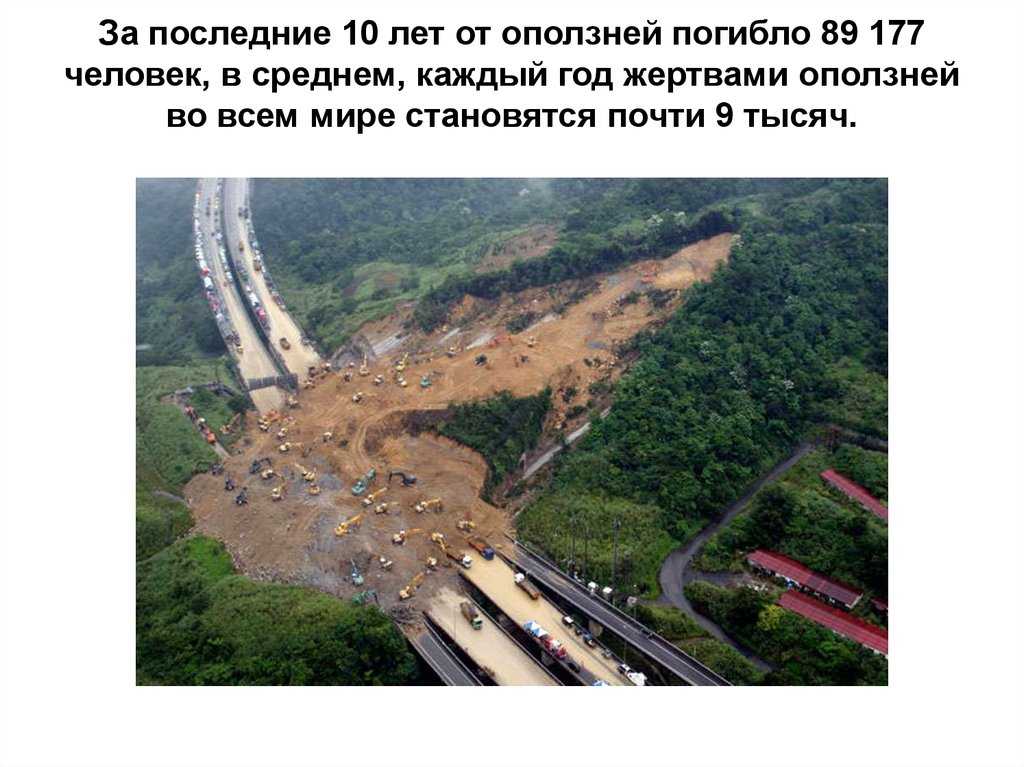 Оползень