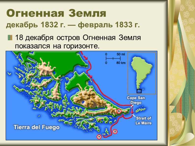 Огненная земля - tierra del fuego