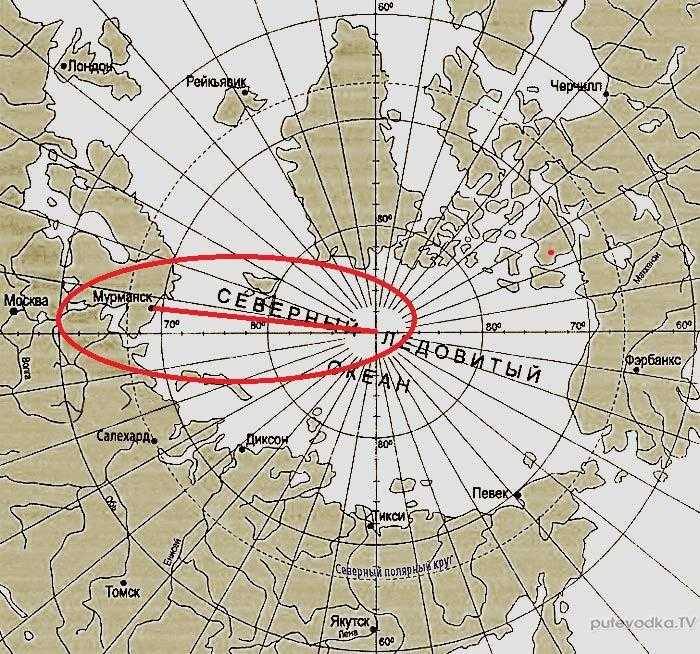 Географическое положение мурманска кратко