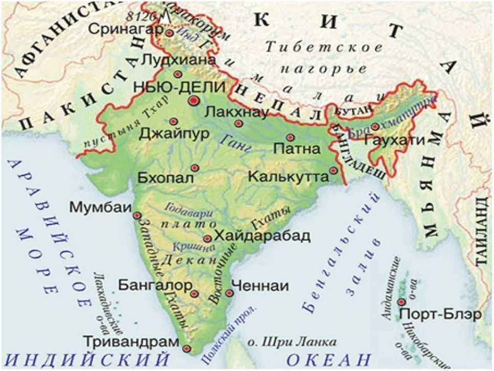Физико-географическое положение