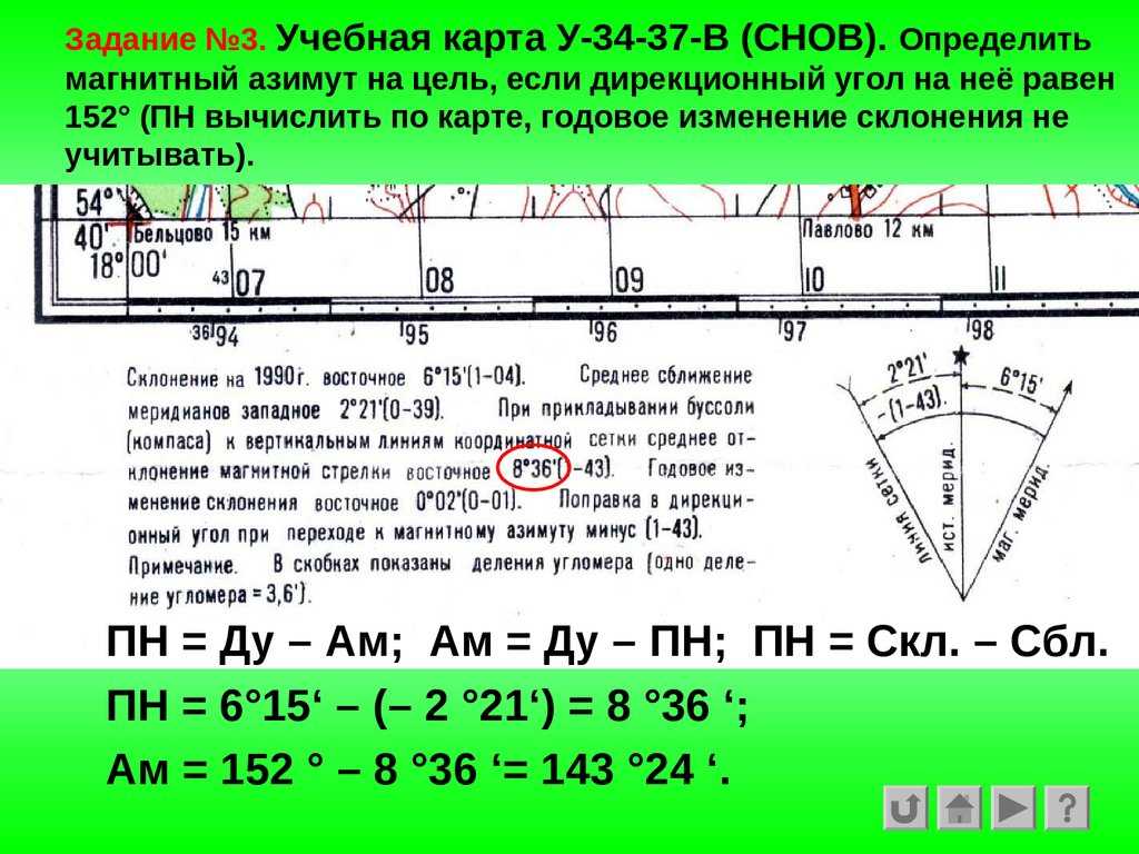 Что такое азимут и как его правильно определить