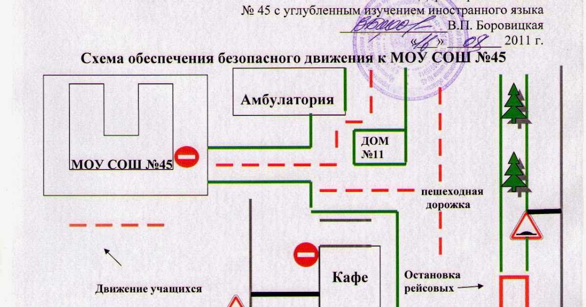 Маршрутный лист образец для школьника