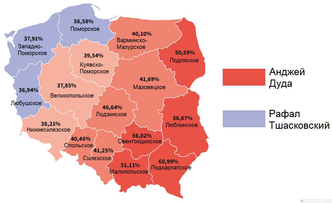 Географическое положение польши кратко