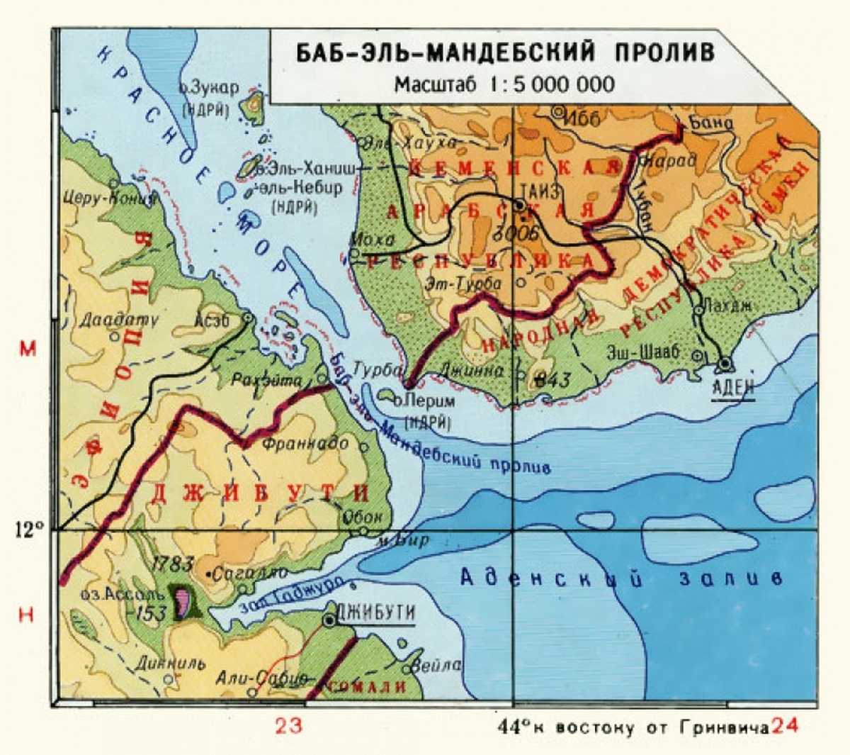 Баб-эль-мандебский пролив — вики