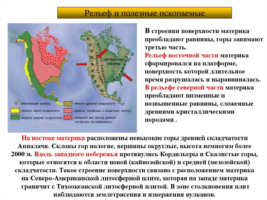 Самые красивые места северной америки