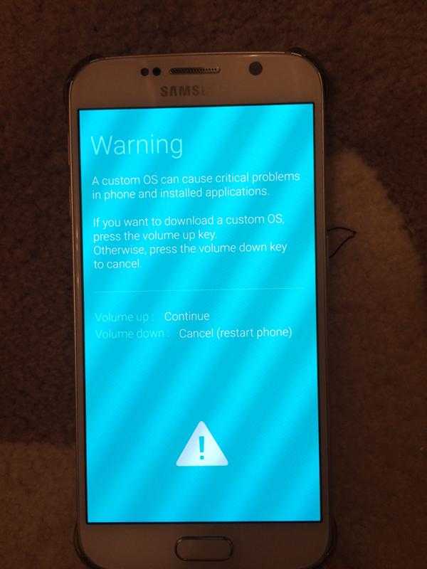Что делать, если после обновления samsung телефон не включается?