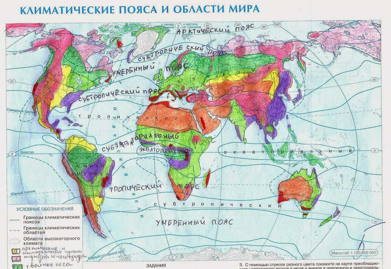 Климатические пояса