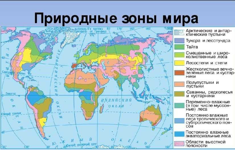 Закономерное изменение физико-географических процессов от экватора к полюсам: особенности и влияние на климат и ландшафт