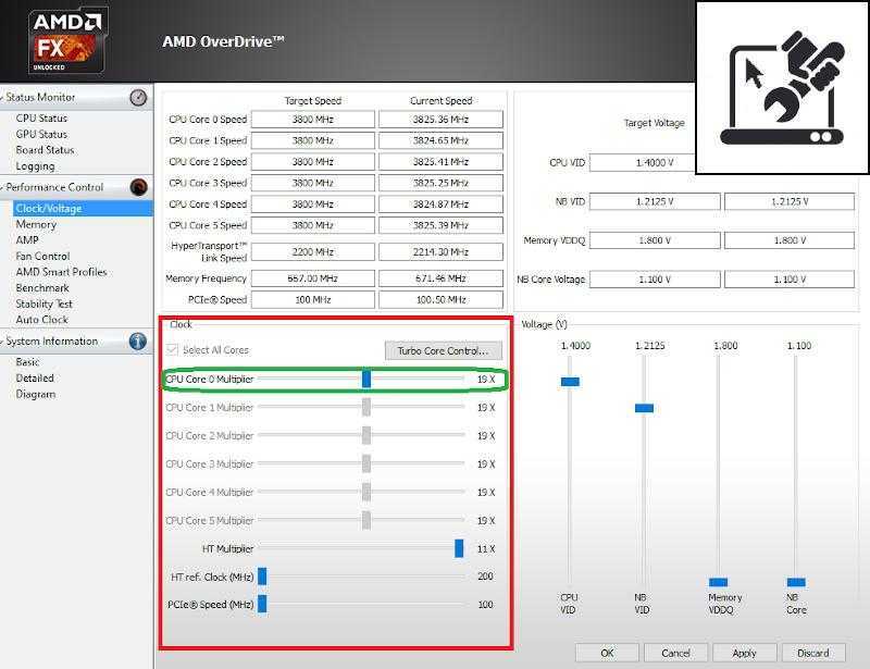 Ai overclocking как настроить