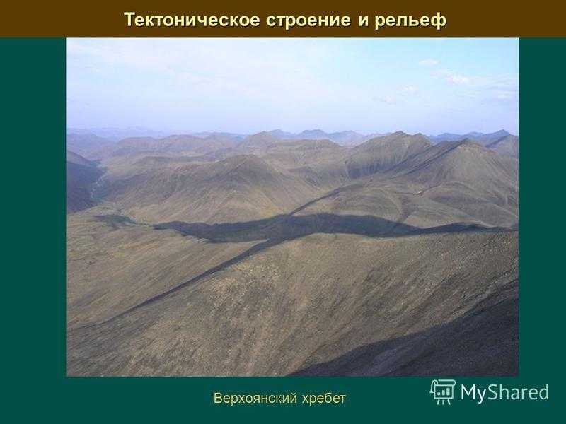Верхоянский хребет: общая характеристика, тектоника и геология, рельеф, климат, достопримечательности