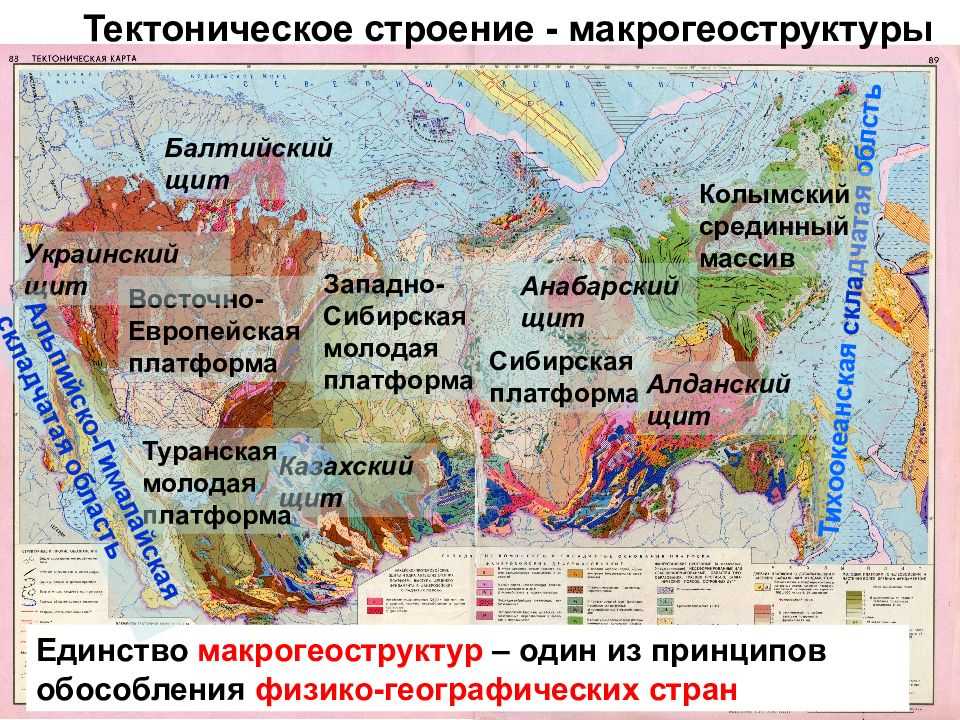 Географическое положение щитов: основные характеристики