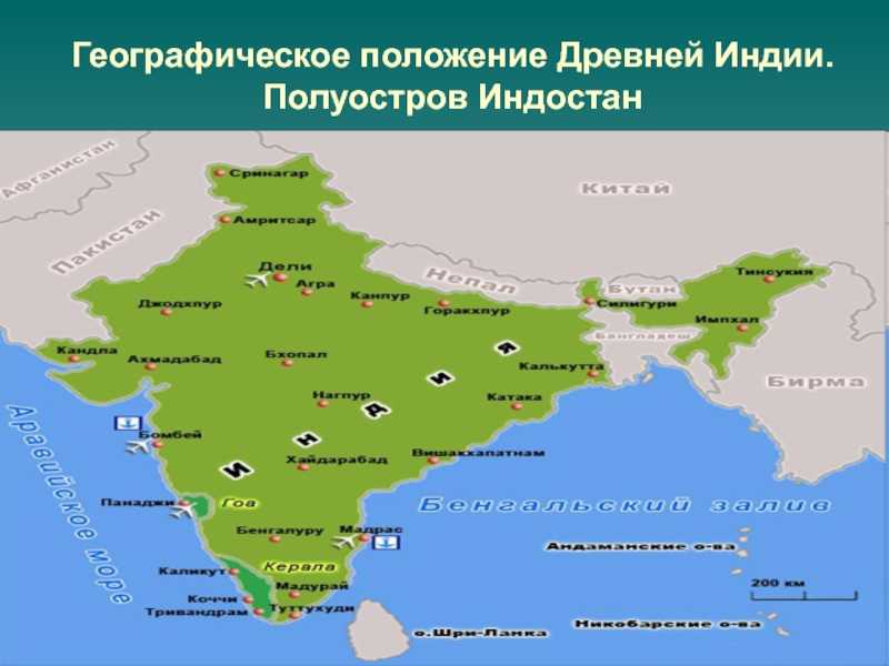 Самые большие полуострова мира