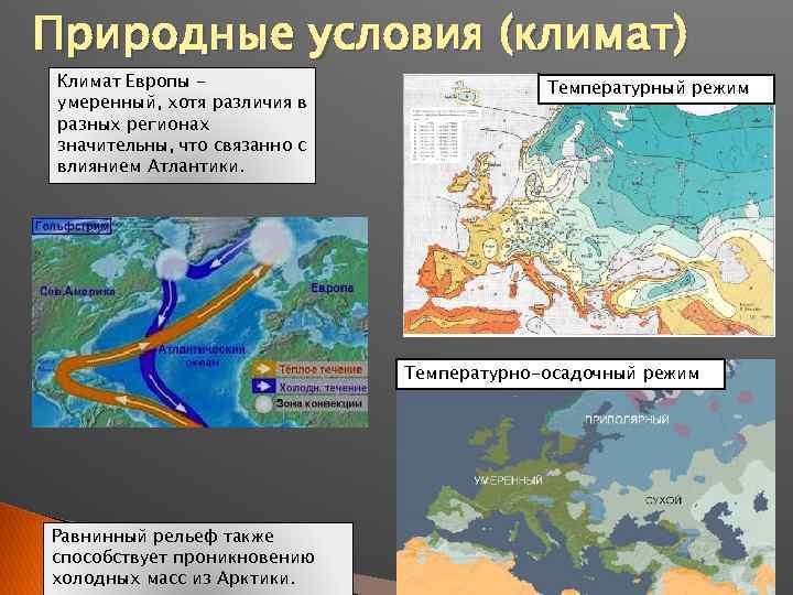 Северная, западная и средняя европа