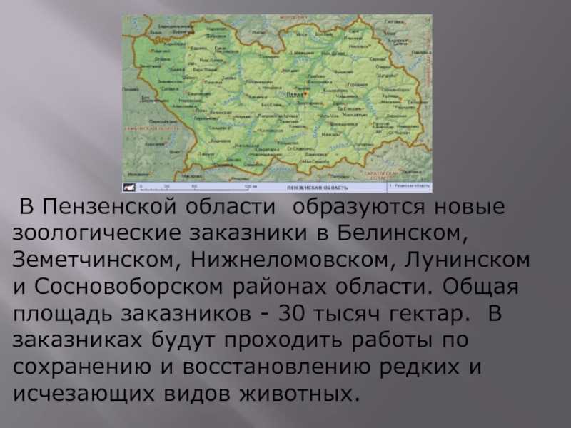 Изучаем рельеф пензенской области в 4 классе: основные черты и свойства