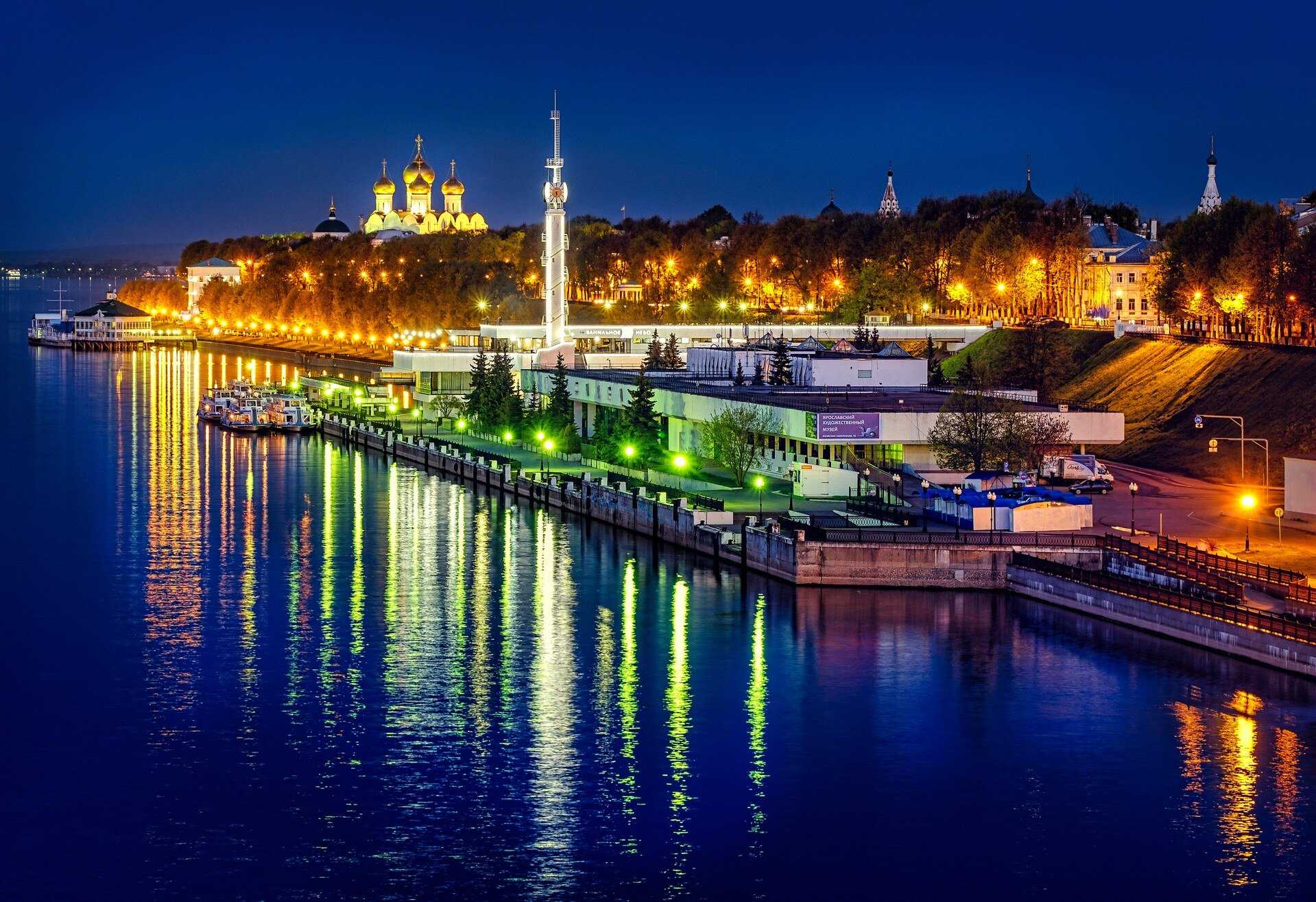Город  ярославль на карте россии