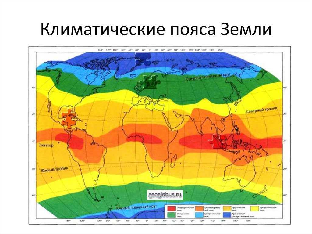 Климатические пояса земли: таблица осадков, характеристика и разновидности