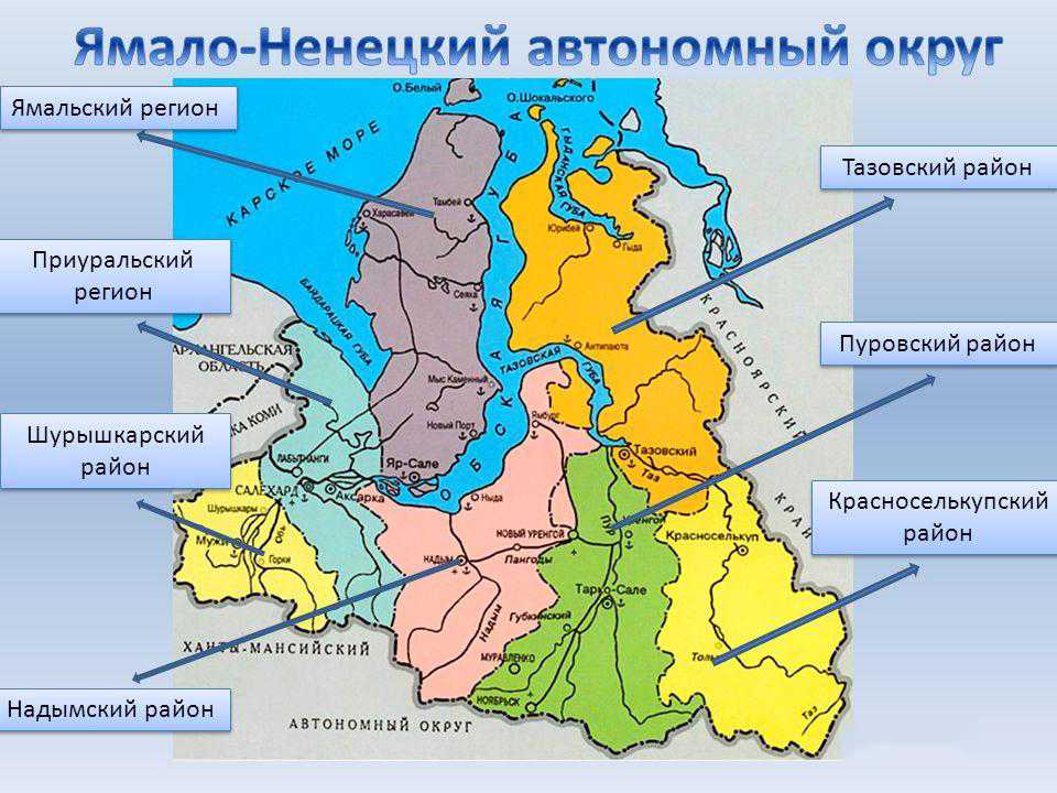 Ямало-ненецкий автономный округ: уникальный регион северного запада россии