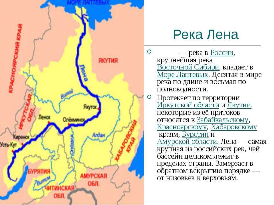 Река лена: исток, бассейн и устье реки, обзор рыбалки и туризма