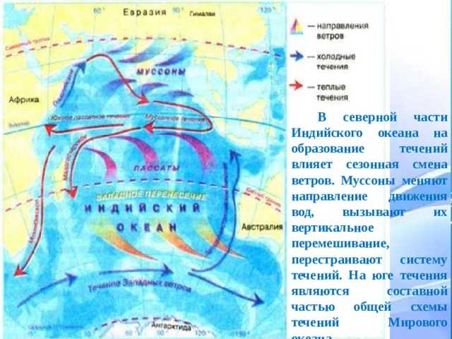 Описание и характеристики индийского океана: моря, реки и заливы