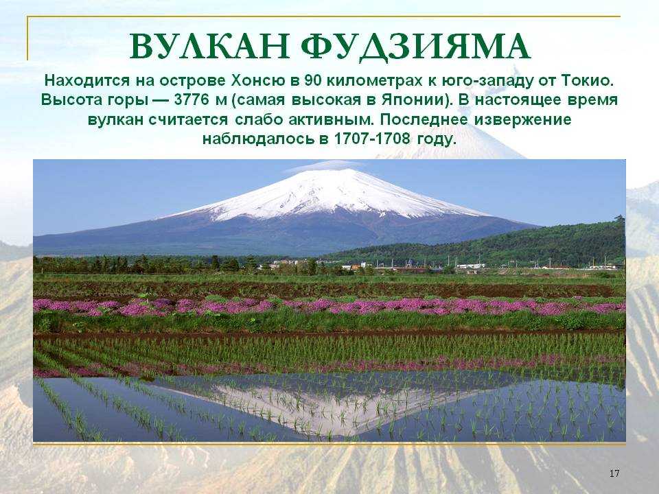 Гора фудзияма (япония). краткий обзор для туриста