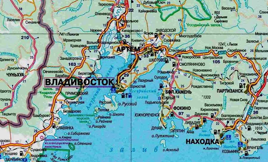 Владивосток на карте россии, географические координаты, информация о городе, маршруты из владивостока