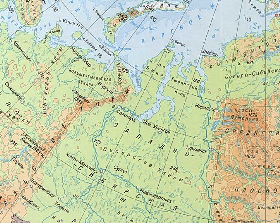 Районные центры янао. столица ямало-ненецкого автономного округа